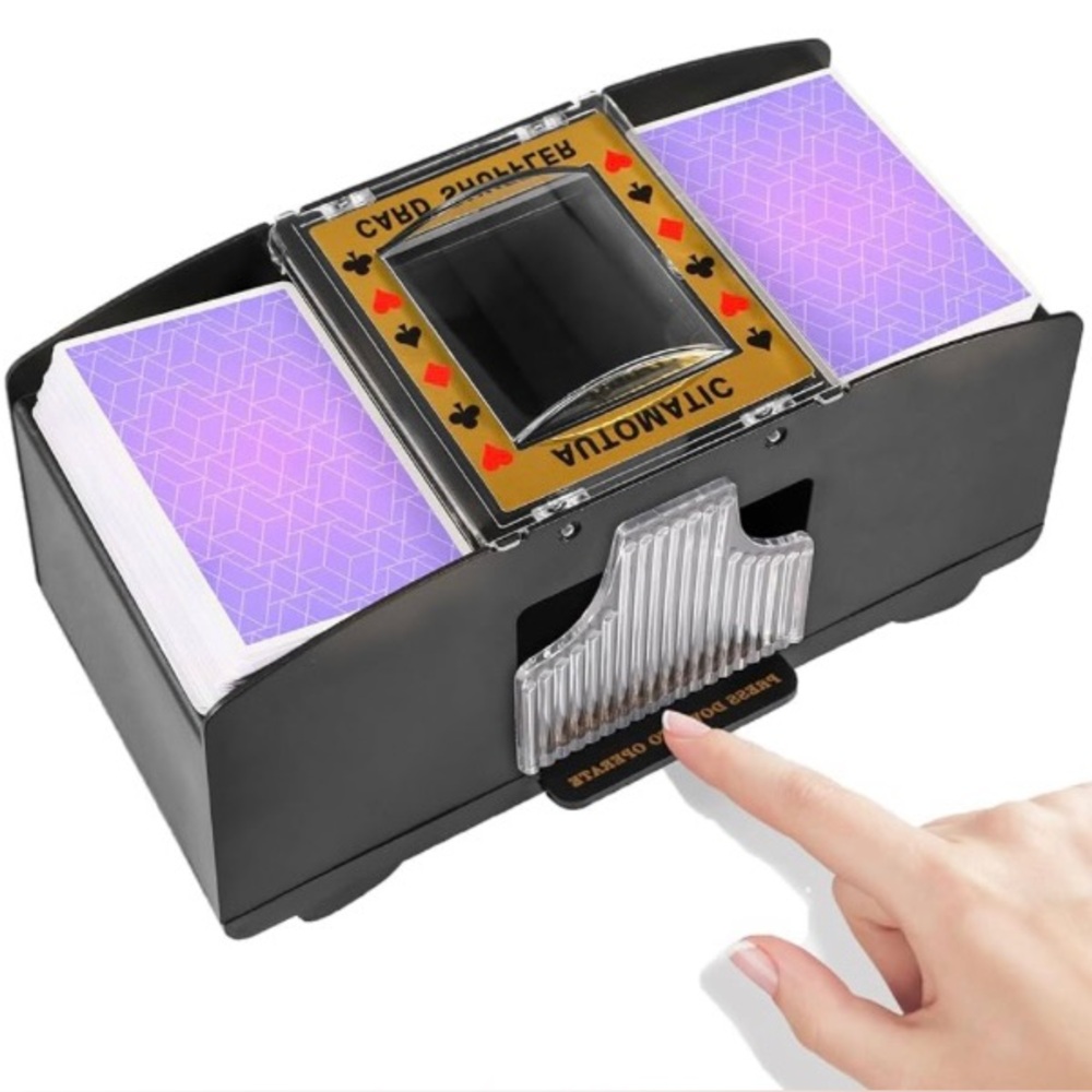 Automatic 2 Deck Card Shuffler